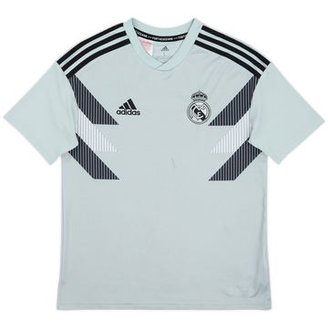 2018-19 Real Madrid adidas Training Shirt - 7/10 - (L.Boys)