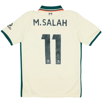 2021-22 Liverpool Away Shirt M.Salah #11 - 6/10 - (XL.Boys)