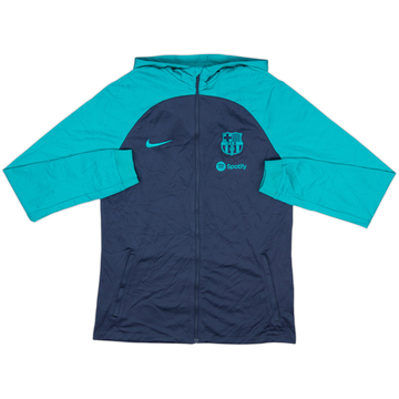 2023-24 Barcelona Nike Hooded Track Jacket - 10/10 - (XL.Boys)