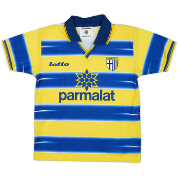 1998-99 Parma Basic Home Shirt - 9/10 - (S.Boys)