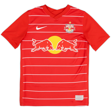 2021-22 Red Bull Salzburg Home Shirt - 10/10 - (L.Boys)