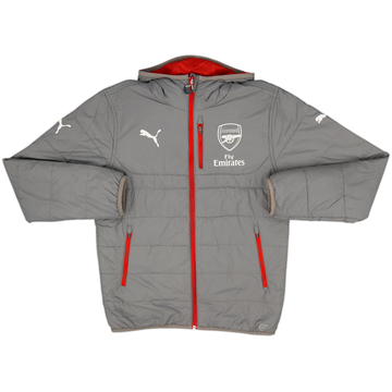 2017-18 Arsenal Puma Padded Bench Coat - 7/10 - (S)