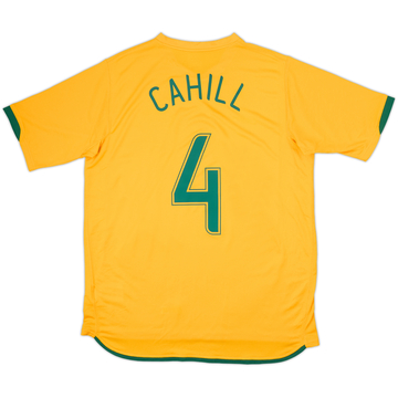 2006-08 Australia Home Shirt Cahill #4 - 8/10 - (XL)