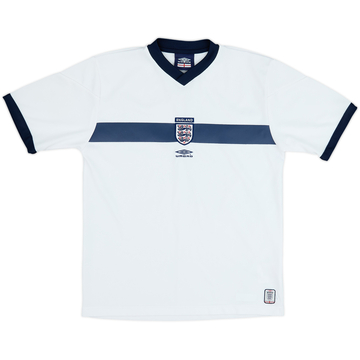 2000-01 England Umbro Training Shirt - 8/10 - (M)