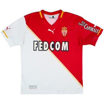2001-02 Monaco Home Shirt - 6/10 - (XL)