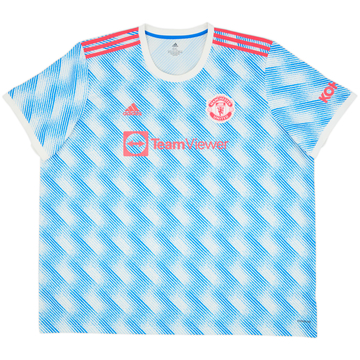 2021-22 Manchester United Away Shirt - 8/10 - (4XL)