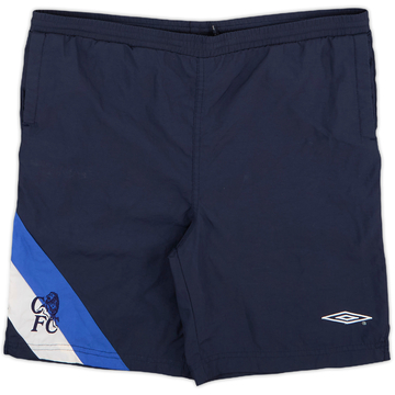 2001-03 Chelsea Umbro Training Shorts - 9/10 - (XL.Boys)
