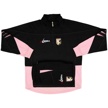 2010-11 Palermo Legea 1/4 Zip Tracksuit - 9/10 - (XL)