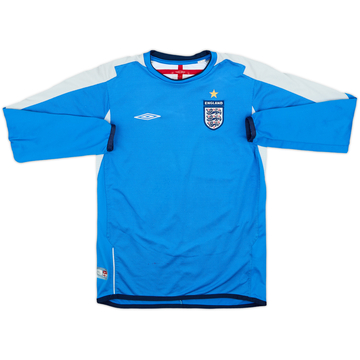2004-06 England GK Shirt - 7/10 - (M.Boys)