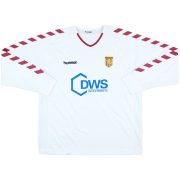 2004-05 Aston Villa Match Issue Away L/S Shirt #22