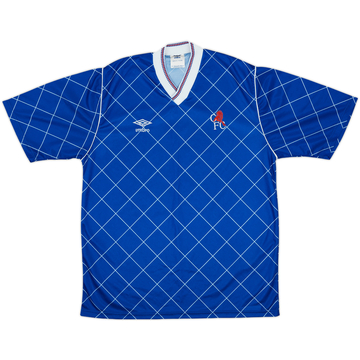 1987-89 Chelsea Home Shirt - 10/10 - (M)