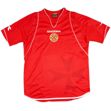 2008-09 Malta Match Issue Home Shirt #24