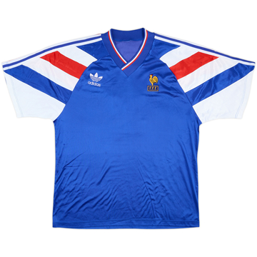 1994 France U-18 Match Worn Home Shirt #9