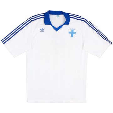 1985-90 Finland Match Issue Home Shirt #4