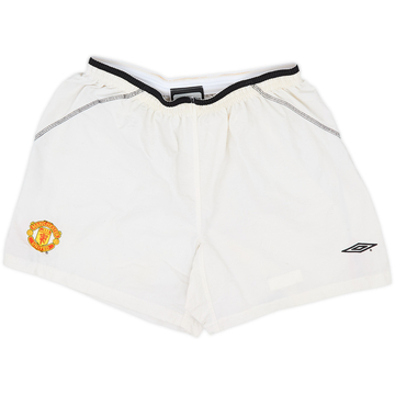 2000-02 Manchester United Home Shorts - 5/10 - (S)