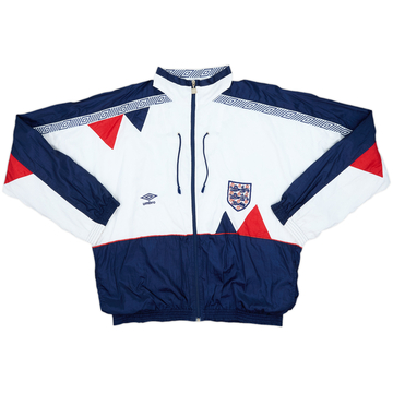 1990-92 England Umbro Track Jacket - 9/10 - (XXL)