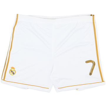 2011-12 Real Madrid Home Shorts #7 (Ronaldo) - 7/10 - (M)