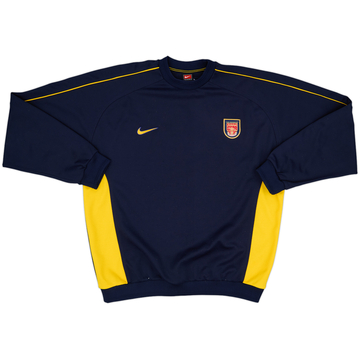 1999-00 Arsenal Nike Sweat Top - 9/10 - (L)