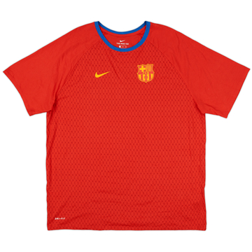 2017-18 Barcelona Nike Cotton Tee - 10/10 - (XXL)