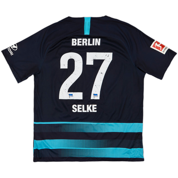 2018-19 Hertha Berlin Away Shirt Selke #27 - 5/10 - (XL)