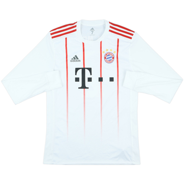 2017-18 Bayern Munich Match Issue European Third L/S Shirt #2