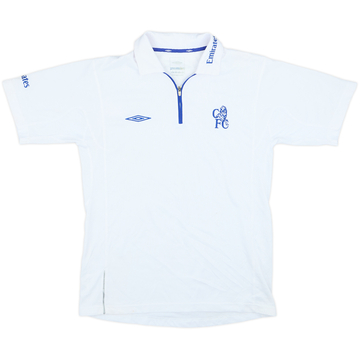 2003-05 Chelsea Umbro 1/4 Zip Polo Shirt - 6/10 - (S)