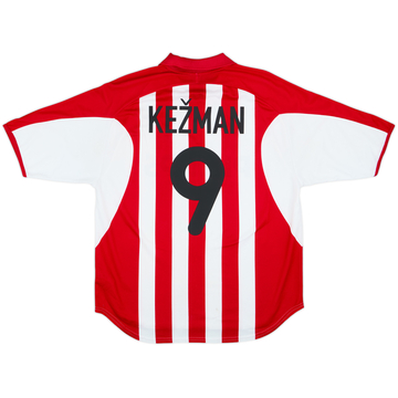 2000-02 PSV Home Shirt Kezman #9 - 6/10 - (XL)