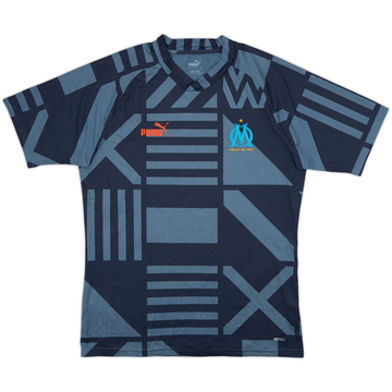 2022-23 Marseille Puma Training Shirt - 8/10 - (L)