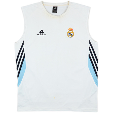 2003-04 Real Madrid adidas Training Vest - 6/10 - (XXL)