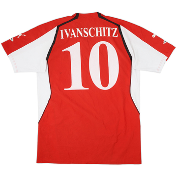 2004-06 Austria Player Issue Home Shirt Ivanschitz #10 - 8/10 - (XL)