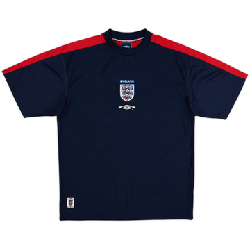 2000-02 England Umbro Training Shirt - 8/10 - (M)