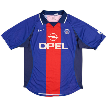 2000-01 Paris Saint-Germain Home Shirt - 6/10 - (13-15 Years)