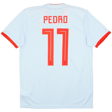 2018-19 Spain Away Shirt Pedro #11 - 10/10 - (M)