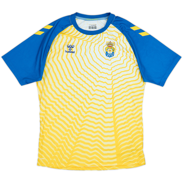 2021-22 Las Palmas Hummel Pre-Match Training Shirt - 8/10 - (L)