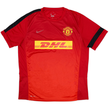 2013-14 Manchester United Nike Training Shirt - 4/10 - (XL)