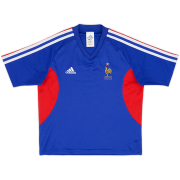 2002-04 France Home Shirt - 8/10 - (S.Boys)