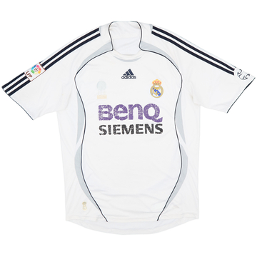 2006-07 Real Madrid Home Shirt - 3/10 - (M)