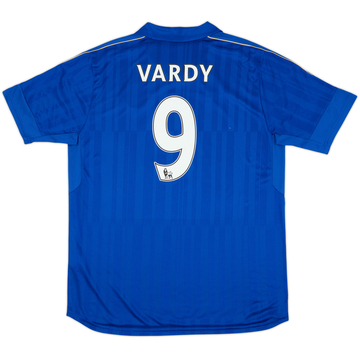 2016-17 Leicester Home Shirt Vardy #9 - 8/10 - (XL)