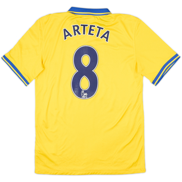 2013-14 Arsenal Away Shirt Arteta #8 - 8/10 - (S)