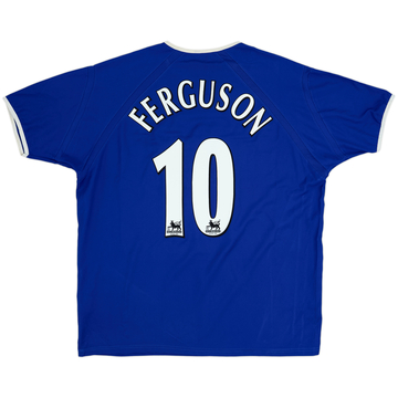 2003-04 Everton Home Shirt Ferguson #10 - 8/10 - (XL)