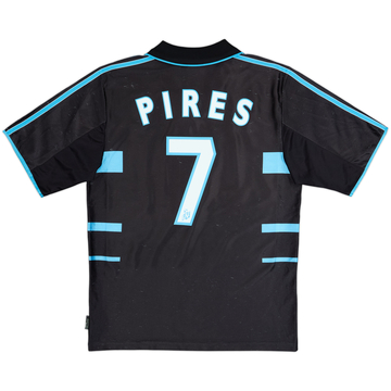 1999-00 Olympique Marseille Third Shirt Pires #7 - 6/10 - (S)