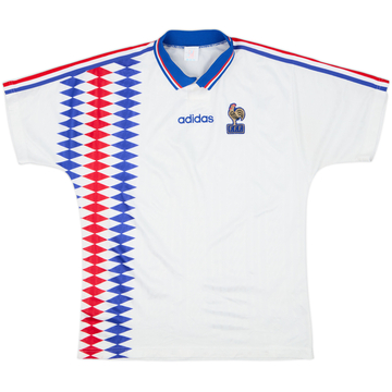 1994-96 France Away Shirt - 8/10 - (L)