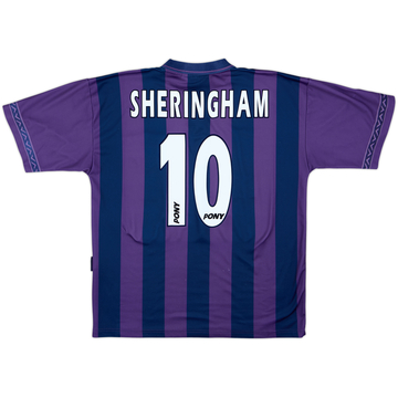 1995-97 Tottenham Away Shirt Sheringham #10 - 7/10 - (L)