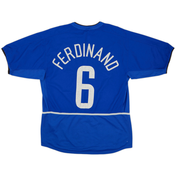 2002-03 Manchester United Third Shirt Ferdinand #6 - 6/10 - (M)