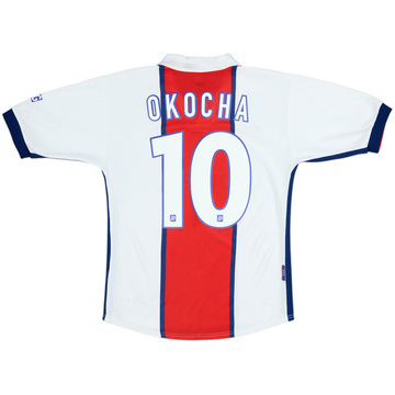 1998-99 Paris Saint-Germain Away Shirt Okocha #10 - 8/10 - (XL.Boys)