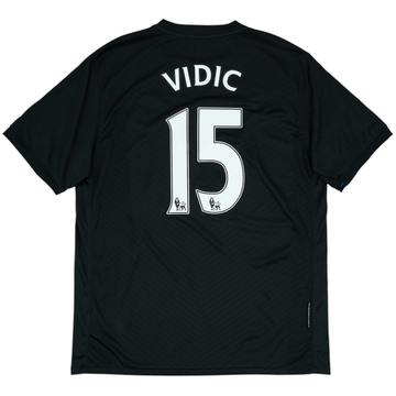 2009-10 Manchester United Away Shirt Vidic #15 - 6/10 - (L)