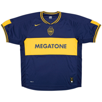 2007-08 Boca Juniors Home Shirt - 8/10 - (L)