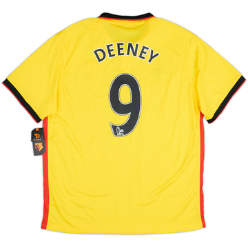 2016-17 Watford Home Shirt Deeney #9 (XL)