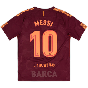 2017-18 Barcelona Third Shirt Messi #10 - 7/10 - (M)