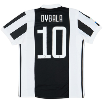 2017-18 Juventus **Camiseta Local** Dybala #10 - 6/10 - (M)